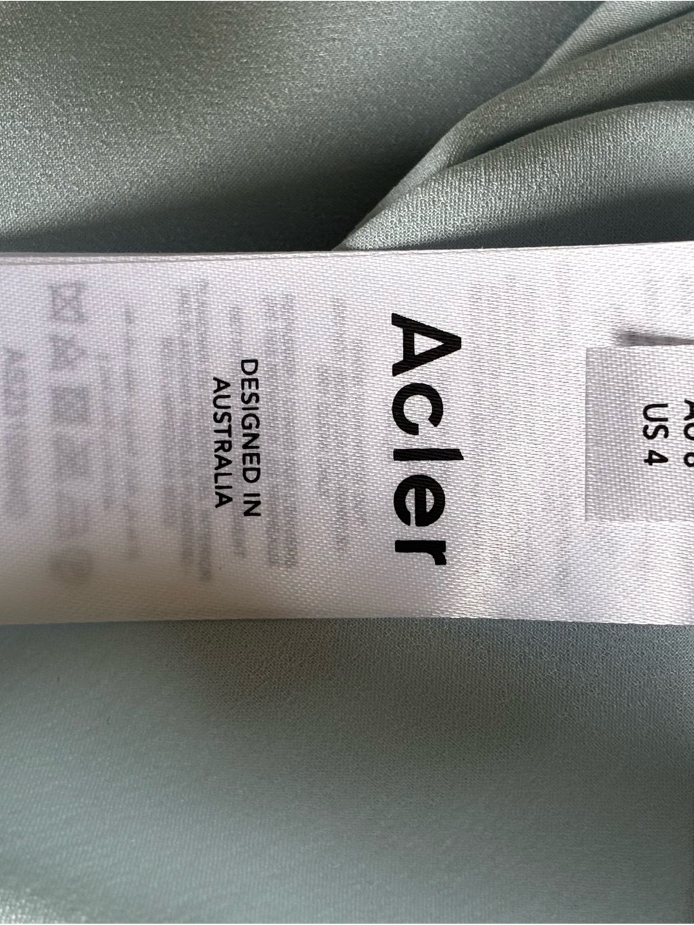 Acler Light Blue Strapless Pleated Maxi Dress - Picture 11 of 12
